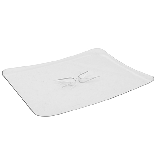 Transparenter Deckel für Fleur Crock Schüssel GN 1/2 - Dalebrook Produktbild für Lebensmittelpräsentation, Warenschutz