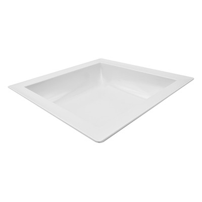 Dover, Schüssel, 375 x 375 x 90 mm, 5 Liter - Dalebrook Produktbild für Lebensmittelpräsentation, Frischetheke