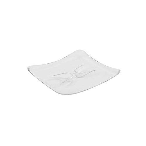 Transparenter Deckel für Fleur Crock Schüssel GN 1/6 - Dalebrook Produktbild für Lebensmittelpräsentation, Warenschutz