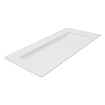 Dover, Platte, 375 x 187 x 30 mm, 0,3 Liter - Dalebrook Produktbild für Lebensmittelpräsentation, Frischetheke