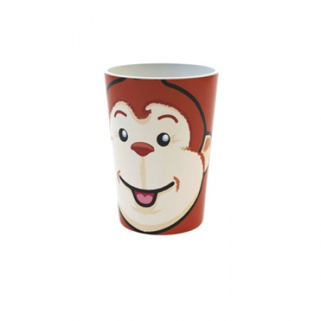 Becher mit Affe als Motiv - Dalebrook Produktbild für Lebensmittelpräsentation
