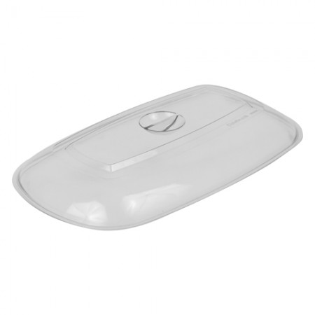 Tura, Deckel für die Schalen, GN 1/4, 33 mm hoch, Transparent - Dalebrook Produktbild für Lebensmittelpräsentation, Warensch…