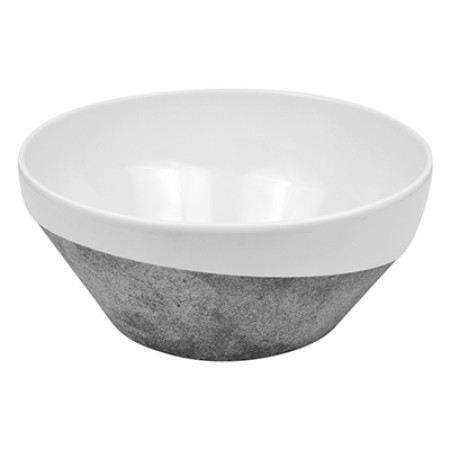 Urban, Schüssel, Beton-Effekt, 246 x 105 mm, 2 Liter - Dalebrook Produktbild für Lebensmittelpräsentation, Frischetheke
