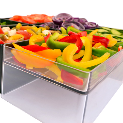 Chunky Crock, Schüssel, wendbar, 1 Liter oder 2,7 Liter